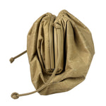 Bottega Veneta Beige Leather Kraft Paper Mini Pouch