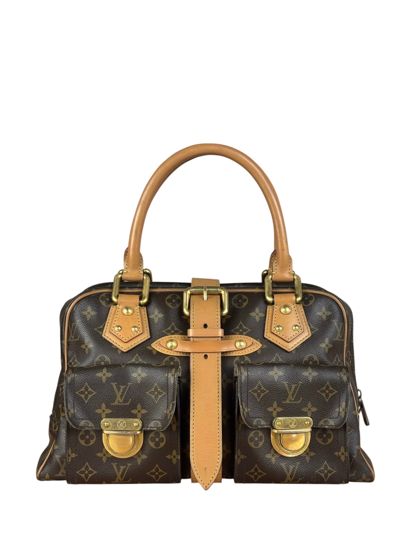 Louis Vuitton Monogram Manhattan Handbag MM