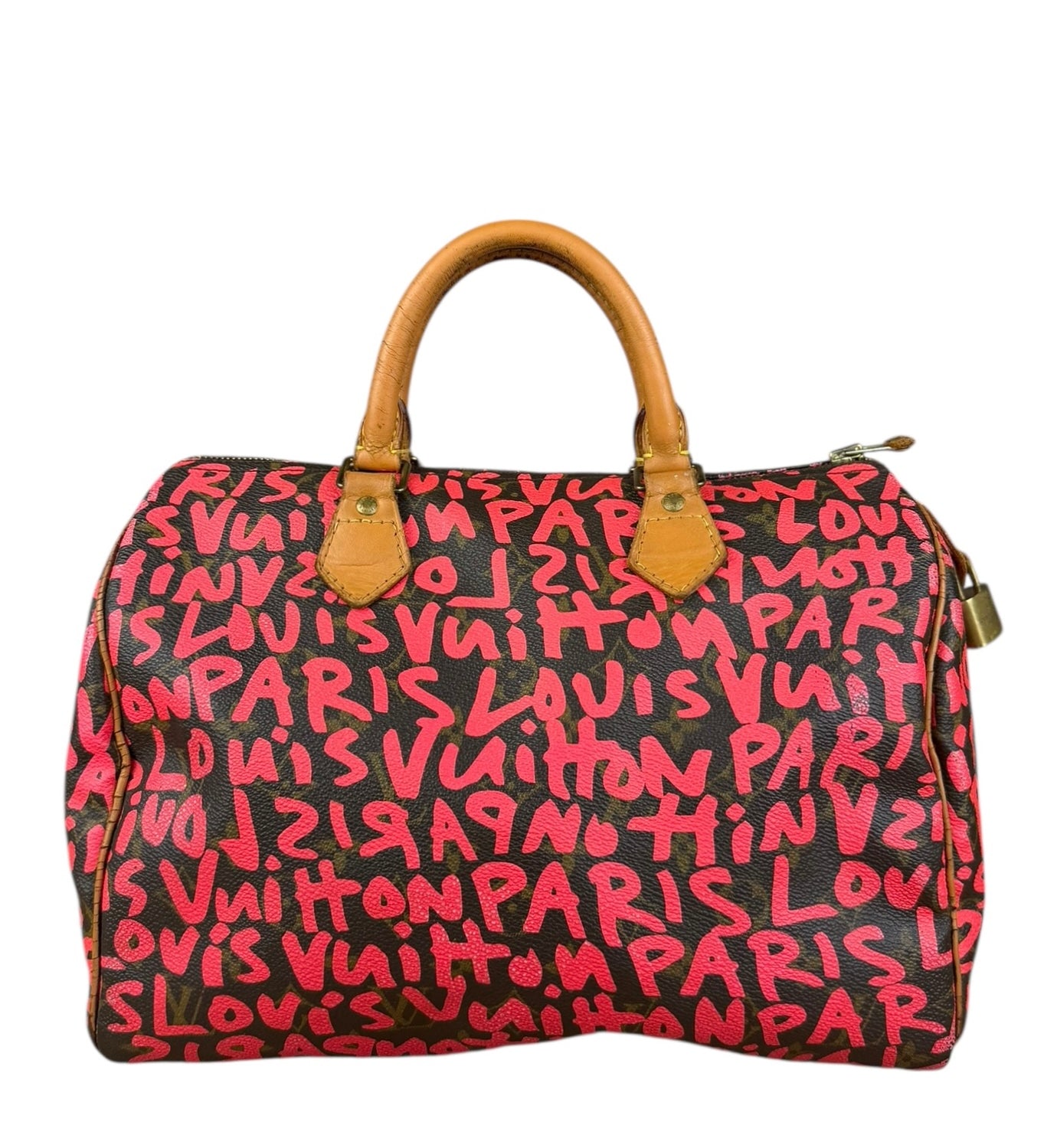 Louis Vuitton x Stephen Sprouse Graffiti Speedy 30 Pink