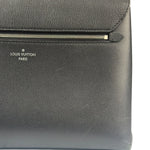 Louis Vuitton Black Pebbled Leather Taurillon Lockme Two-Way Bag