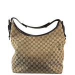 Gucci Brown GG Canvas Hobo Shoulder Bag