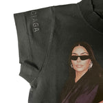 Balenciaga Kim K Distressed Baby Tee