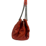 Chanel Red Caviar Quilted Small Frame Shoulder Bag 2011