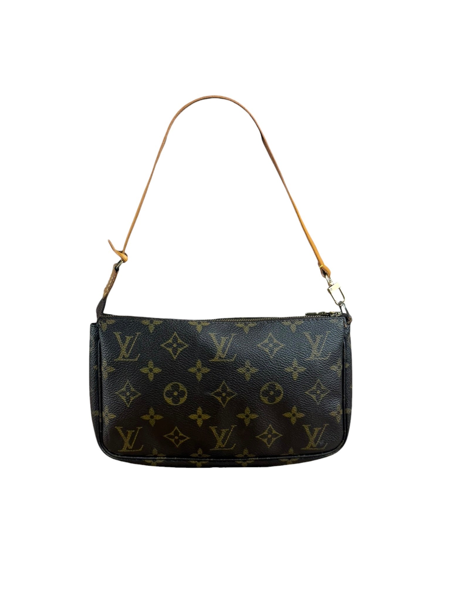 Louis Vuitton Monogram Pochette Replaced LV Strap