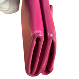 Balenciaga Hot Pink Papier Mini Wallet