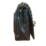 Chanel Black Small Quilted Flap Shoulder Bag 86-88
