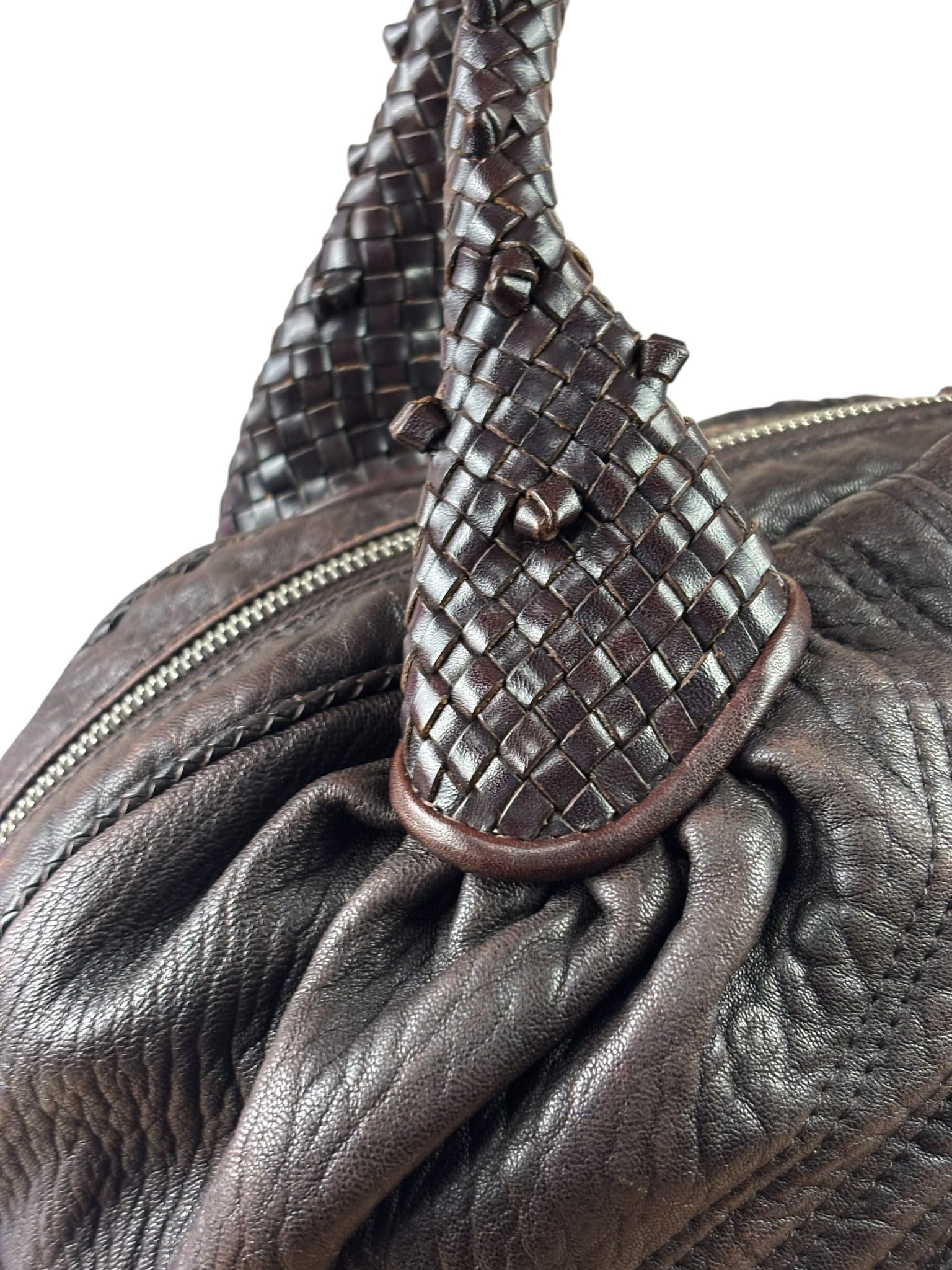 Fendi Vintage Brown Small Spy Bag