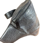 Saint Laurent Crocodile Embossed Marsupio Belt Bag