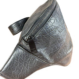 Saint Laurent Crocodile Embossed Marsupio Belt Bag