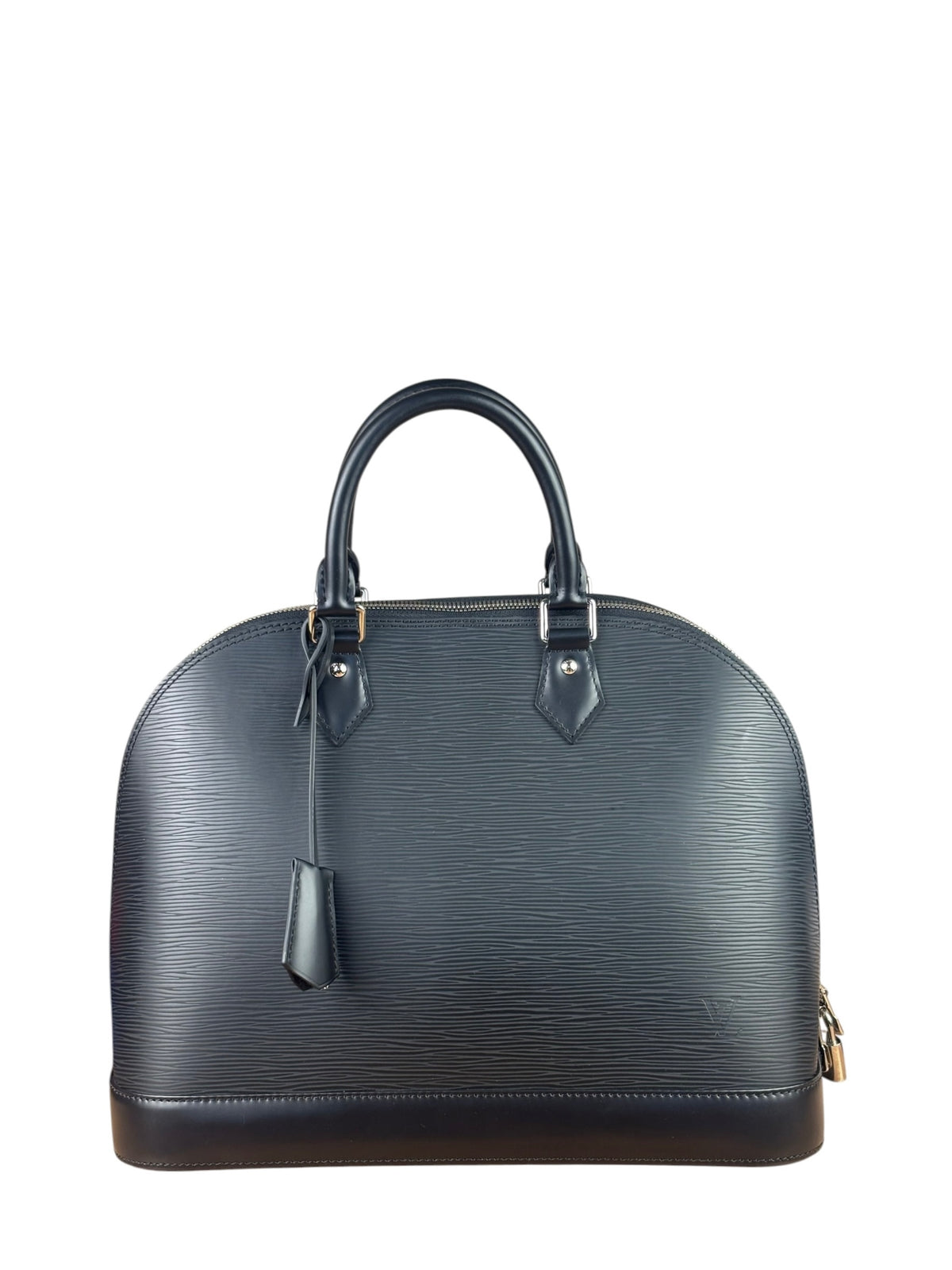 Louis Vuitton Black Epi Leather Alma Handbag PM