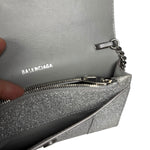 Balenciaga Hourglass Wallet On Chain XS
