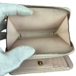 Versace Pink Leather Medusa Quilted Bifold Wallet