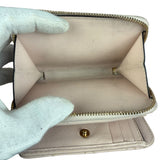 Versace Pink Leather Medusa Quilted Bifold Wallet