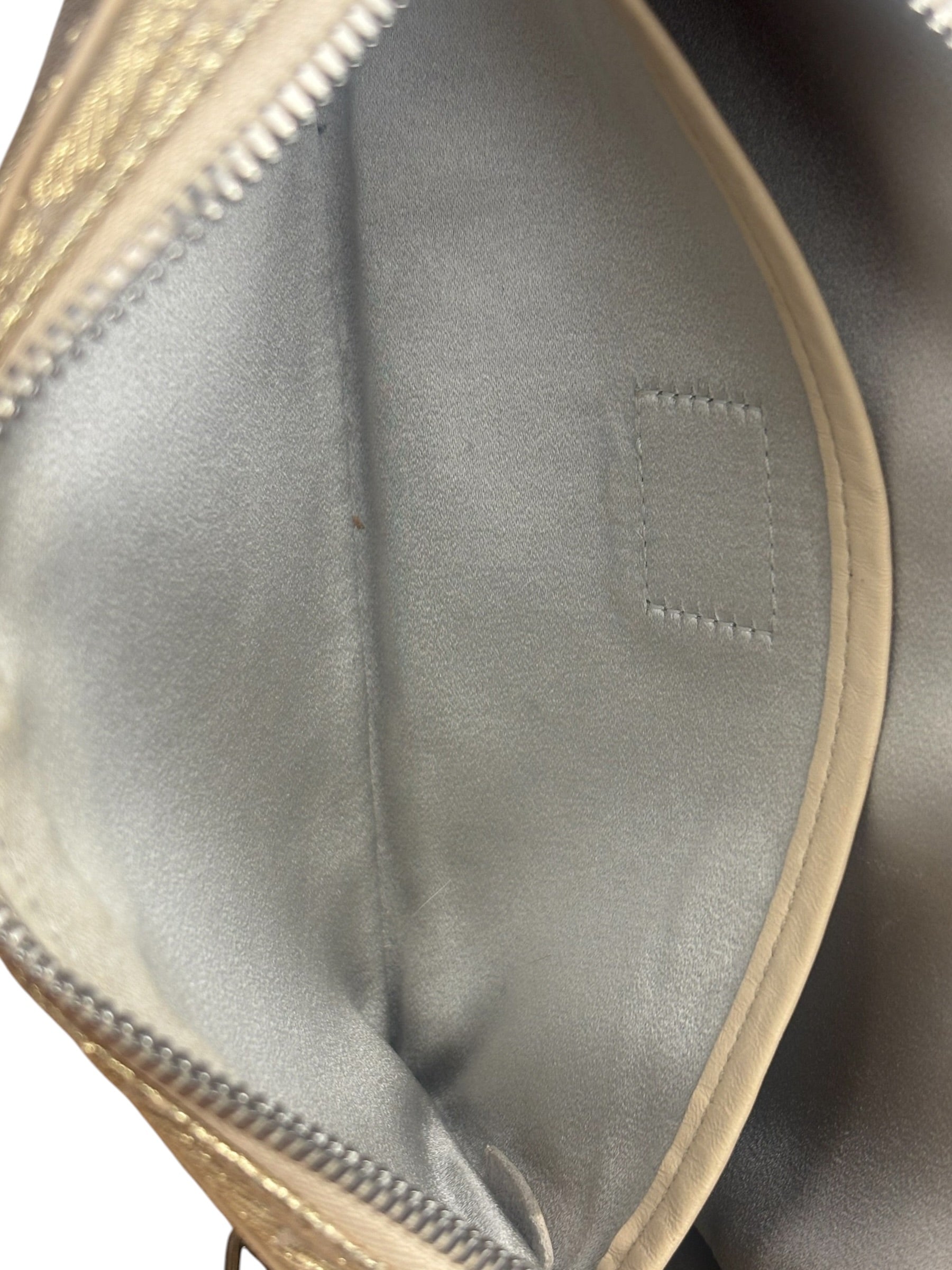 Louis Vuitton Gold Monogram Mini Lin McKenna Pochette