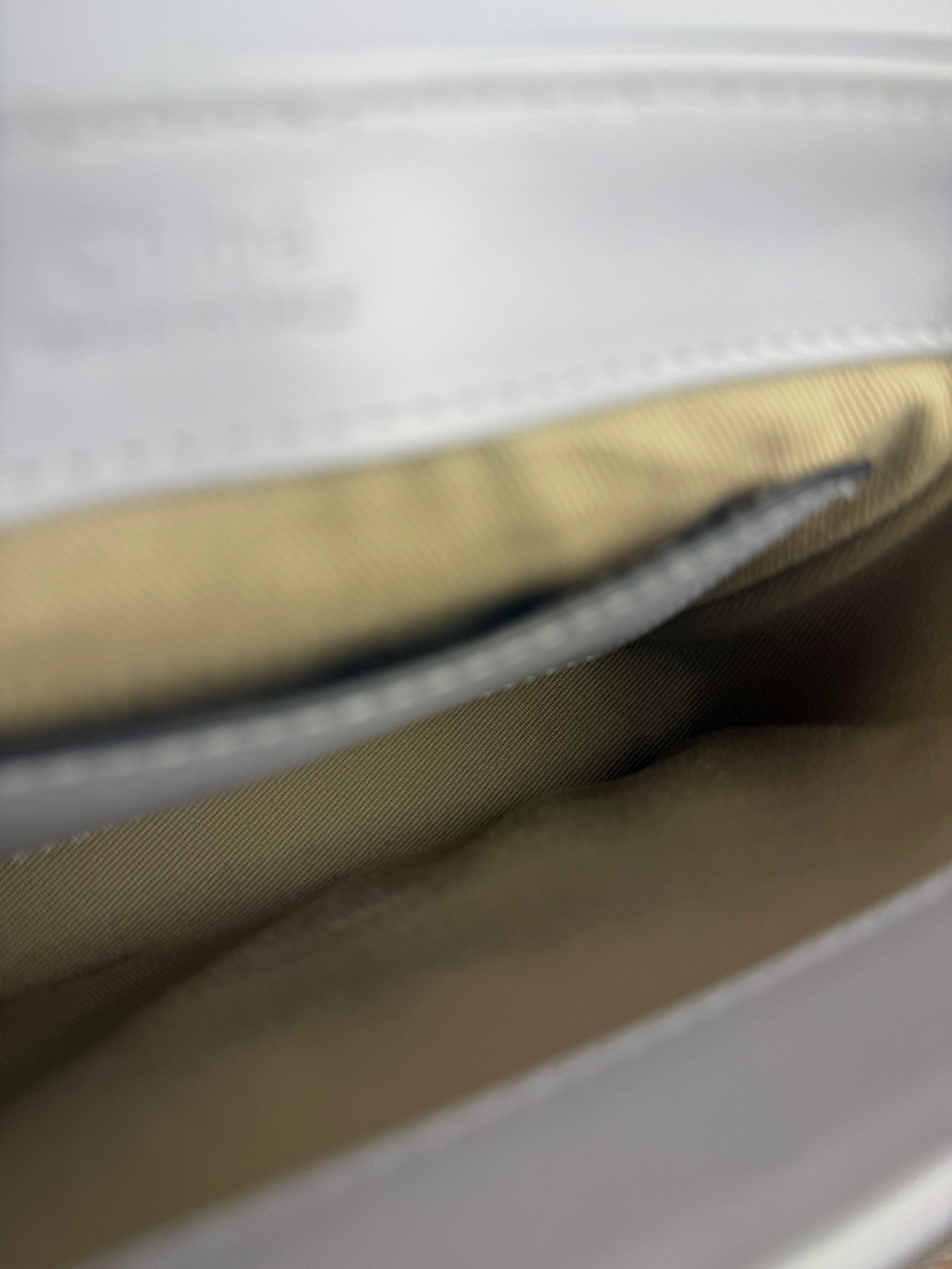 Chloé Mini Grey Croc Embossed C 2Way Bag