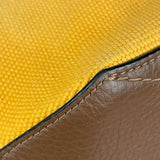 Coach Mustard Yellow Tote 20 In Colorblock Two-Way Bag