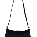 Fendi Black Nylon Mamma Baguette Shoulder Bag