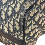 Christian Dior Canvas Monogram Trotter Mini Boston Hand Bag