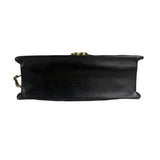 Chanel Black Calfskin Chevron Envelop Flap Bag 2019