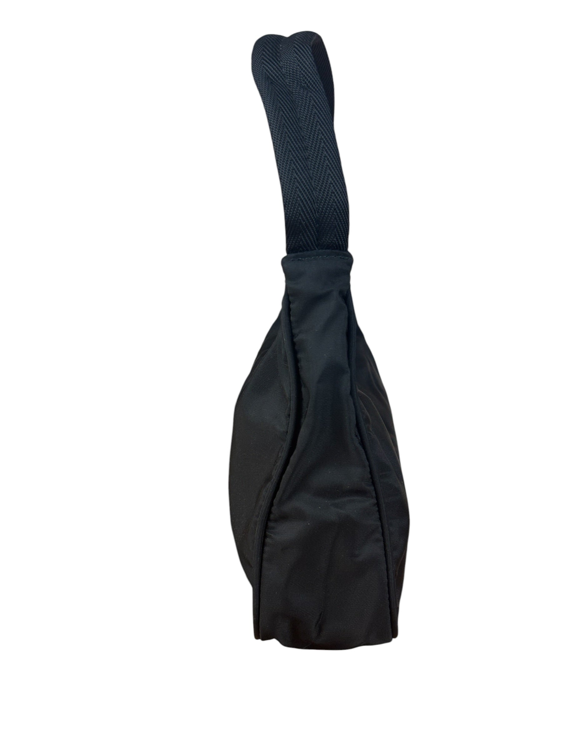 Prada Black Tessuto Nylon Shoulder Bag