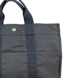 Hermes Herline Canvas Tote Grey
