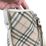 Burberry Nova Check Buckle Tote Bag
