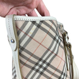 Burberry Nova Check Buckle Tote Bag