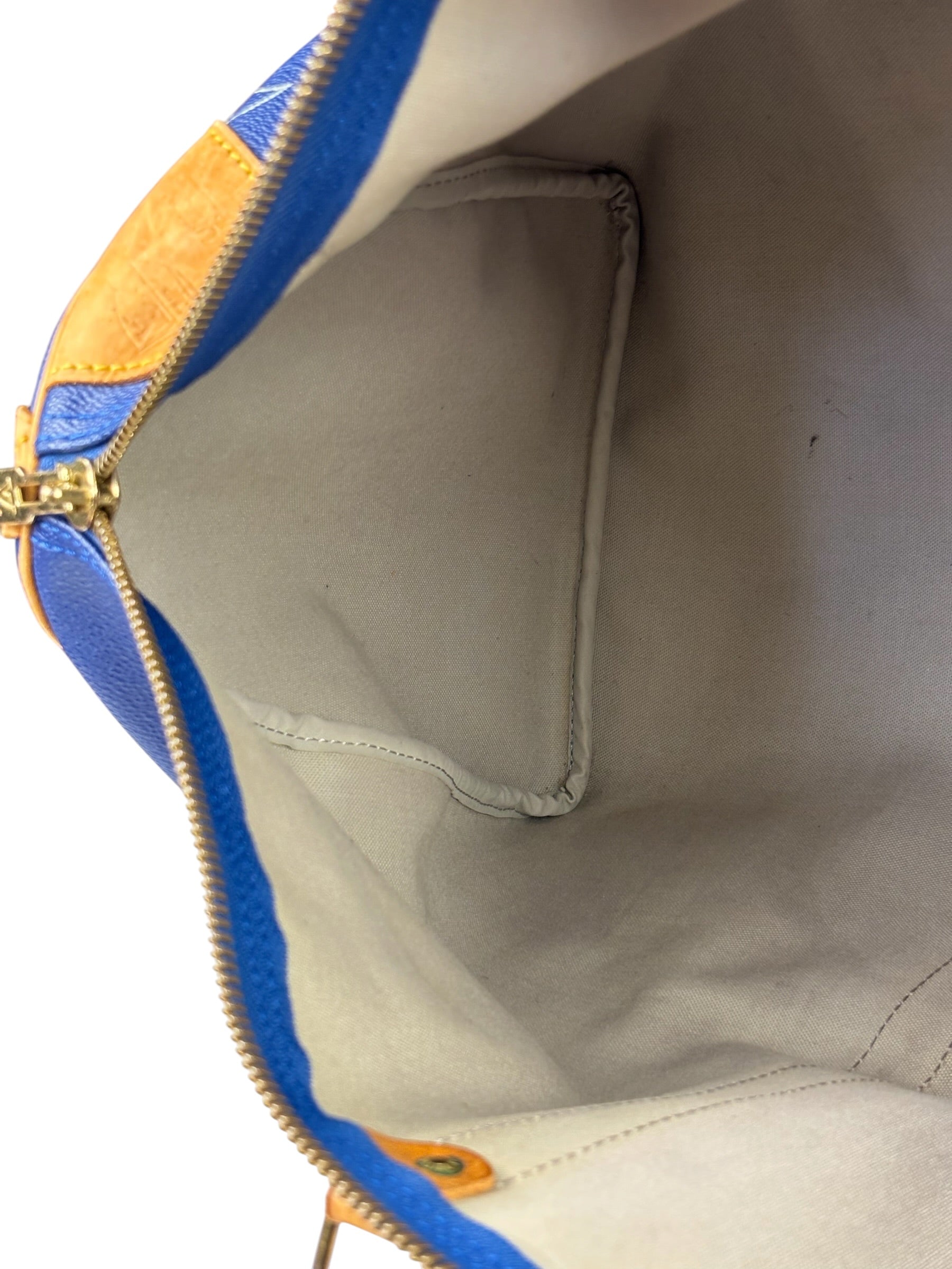 Louis Vuitton Blue America's Cup Keepall 45