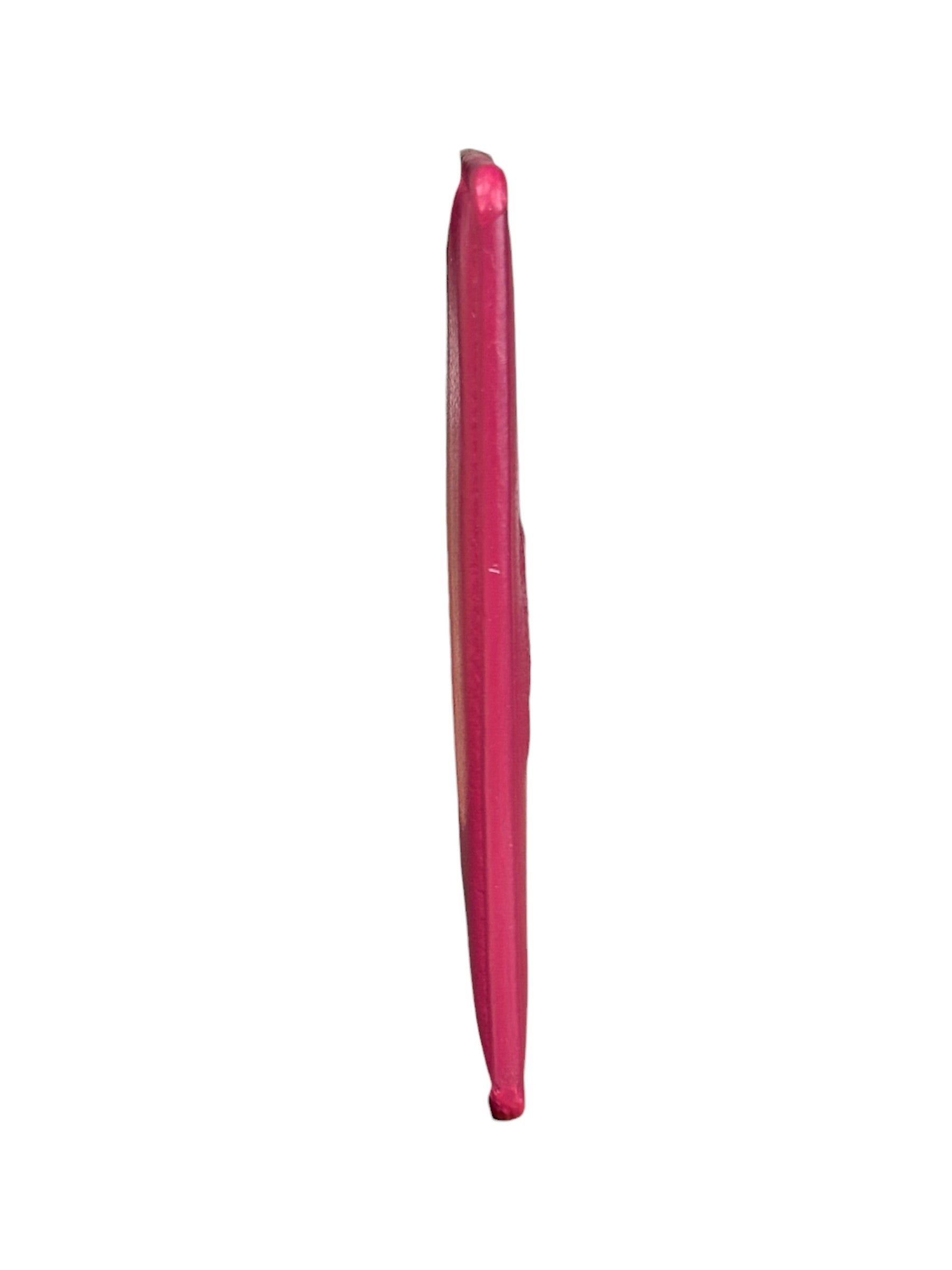 YSL Pink Leather Logo Cardholder