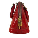 Louis Vuitton Red Monogram Vernis Alma bb