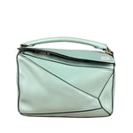 Loewe Green Medium Puzzle Bag