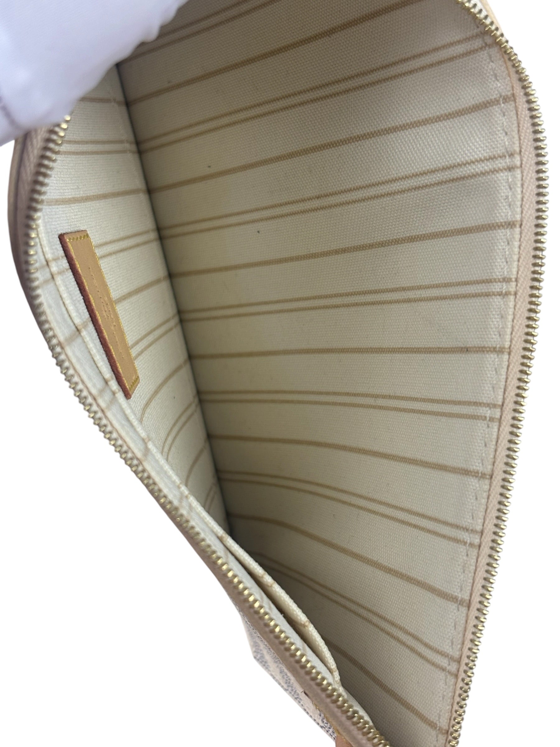 Louis Vuitton Damier Azur Neverfull Pouch
