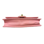 Chanel Pink Quilted Leather Pearl Chain Flap Bag 2019