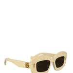 Loewe Ivory Rectangle Frame Sunglasses