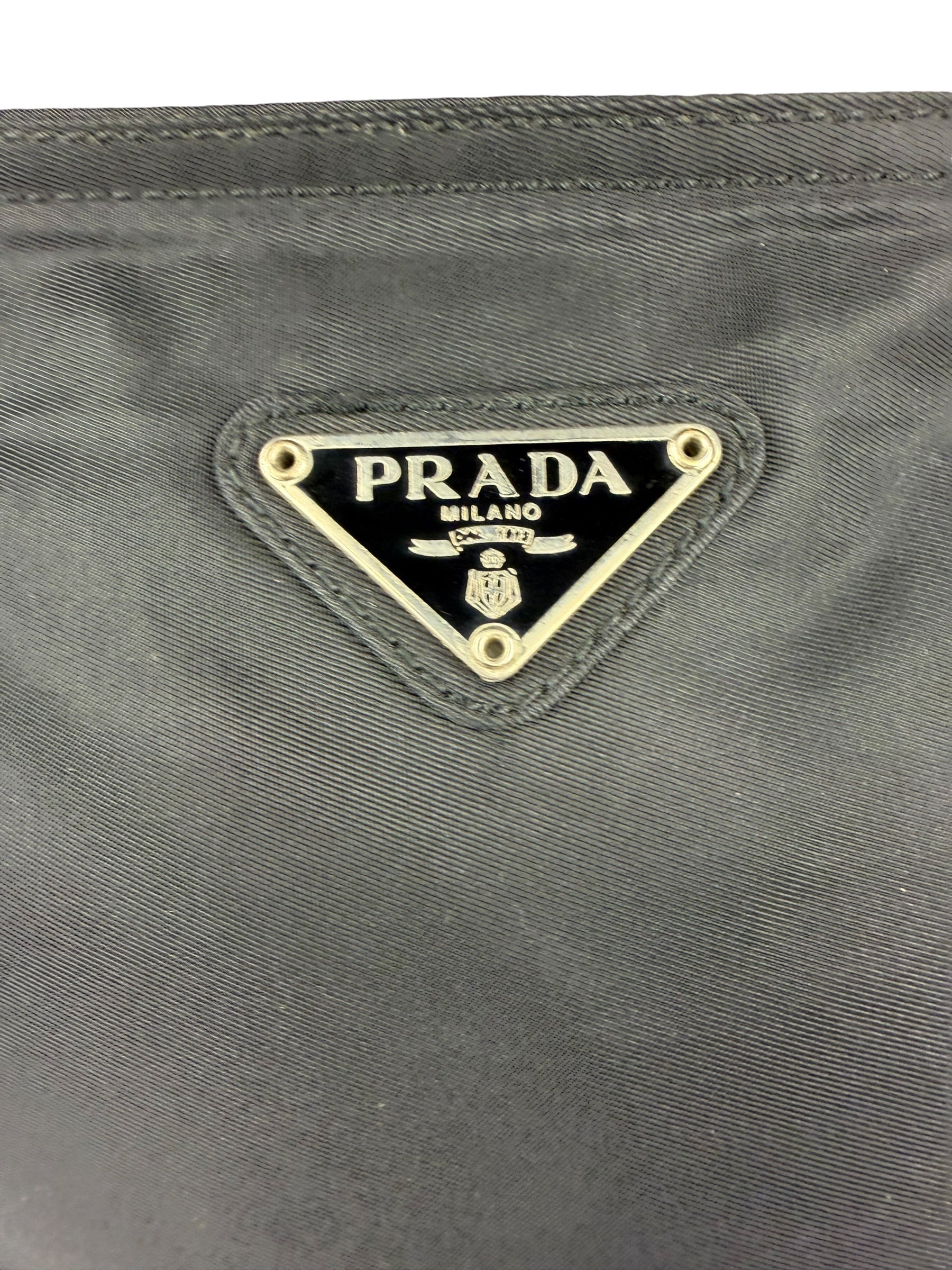 Prada Black Tessuto Nylon Crossbody Bag