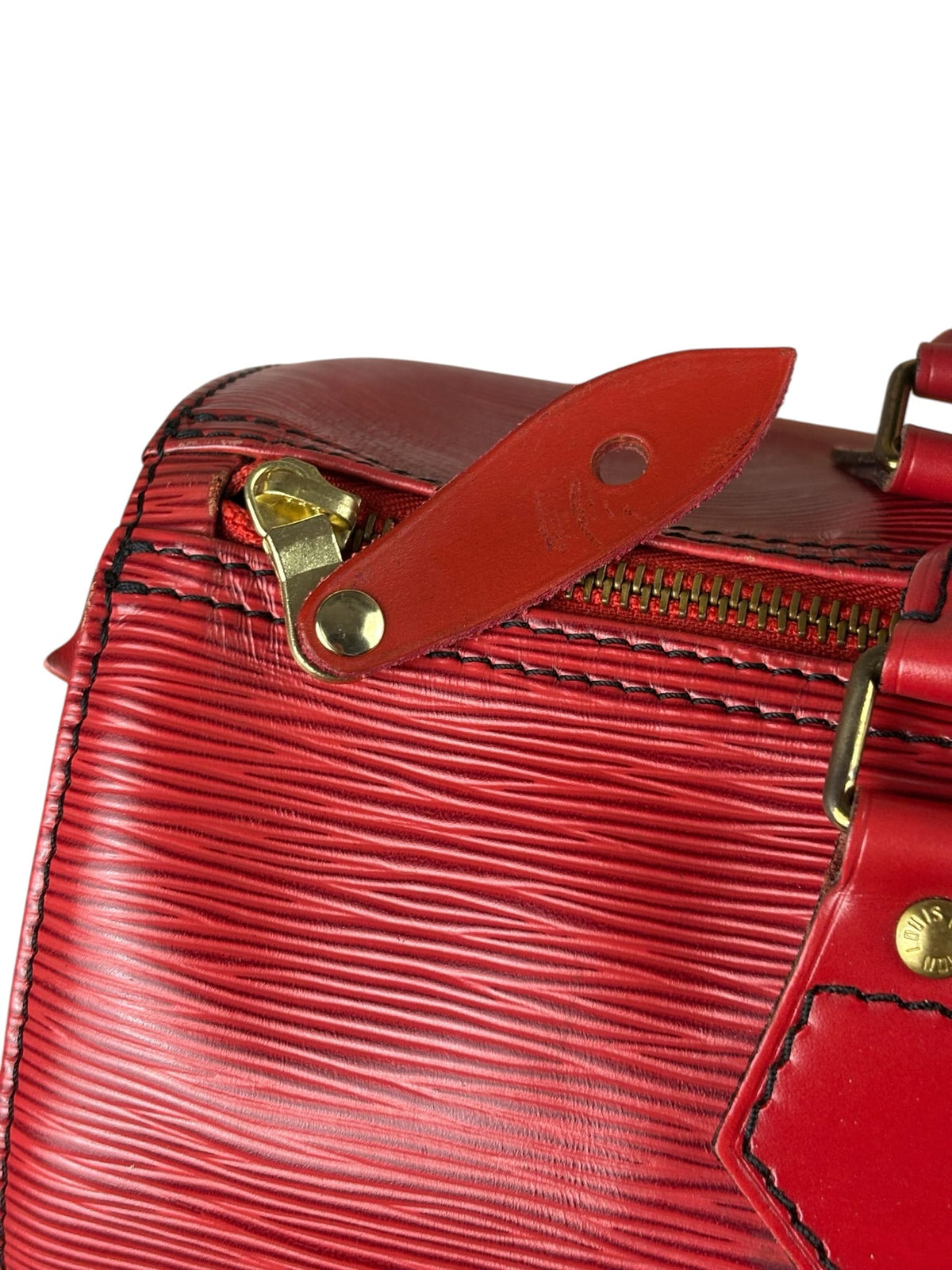 Louis Vuitton Red Epi Leather Speedy 30