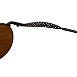 Chanel Steampunk Oval Gold Logo Sunglasses