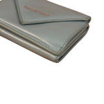 Balenciaga Baby Blue Tri-Fold Wallet
