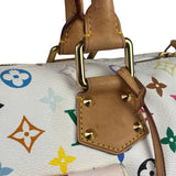 Louis Vuitton x Takashi Murakami White Monogram Speedy 30