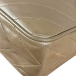 Chanel Tan Beige Chevron Leather Camera Case
