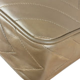 Chanel Tan Beige Chevron Leather Camera Case