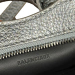 Balenciaga Nano City Bag Silver