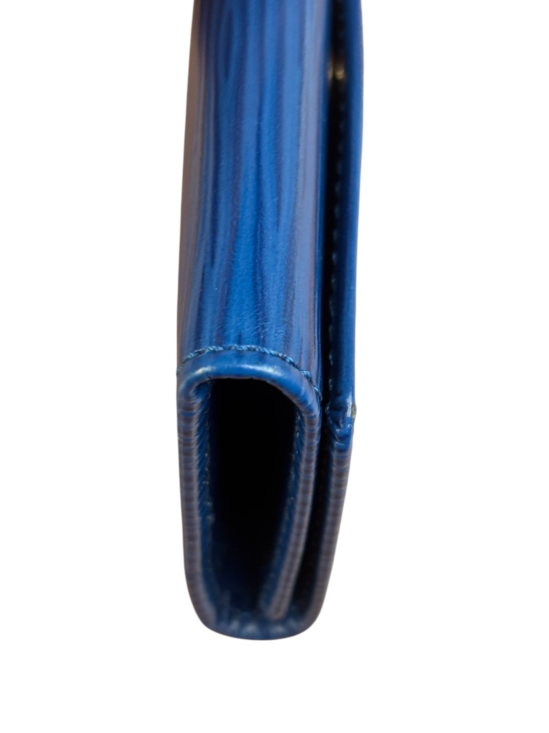 Louis Vuitton Navy Blue Epi Leather Key Holder