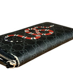 Gucci Kingsnake GG Zippy Wallet