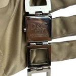 Dolce & Gabbana Square Dial Time Watch