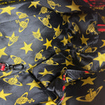 Vivienne Westwood Grafiti Plaid Boston Bag