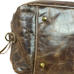 Balenicaga Brown Leather Whistle Handbag