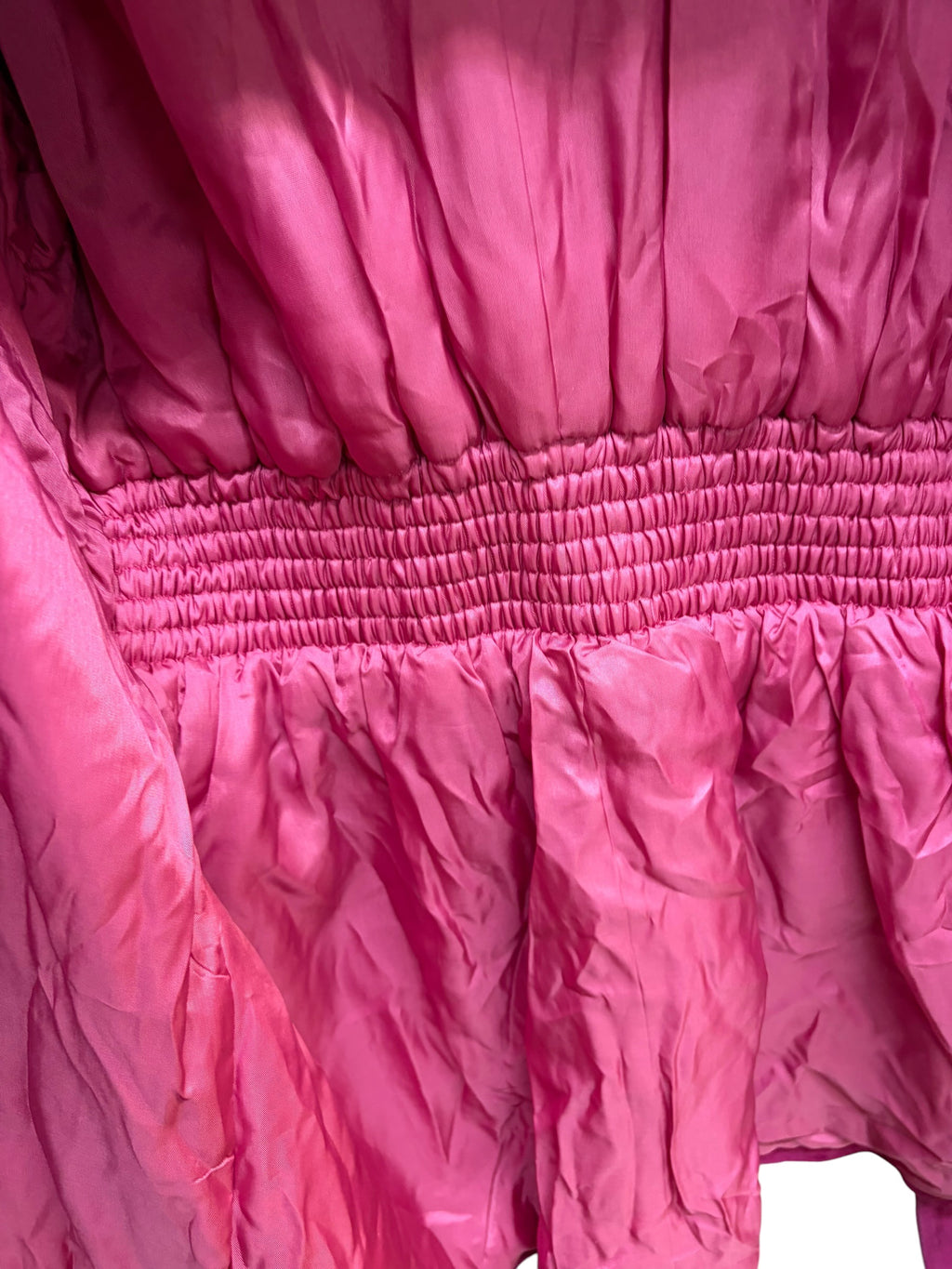 Valentino Magenta Suede Long Coat