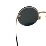 Versace Black MOD.2176 Circular Sunglasses