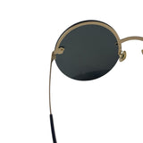Versace Black MOD.2176 Circular Sunglasses